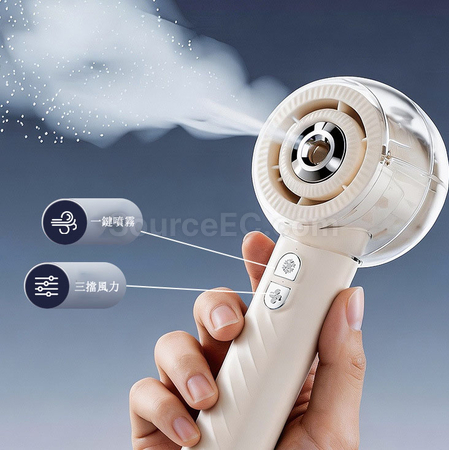 Customization Handheld High-Speed Cooling Spray Fan Promotional Products