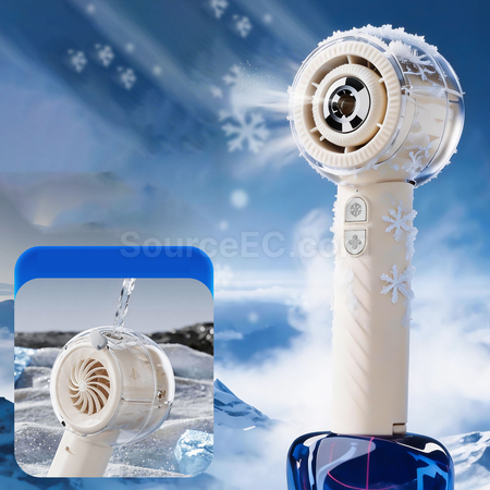 Customization Handheld High-Speed Cooling Spray Fan Promotional Products