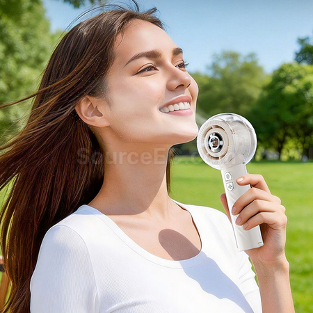Customization Handheld High-Speed Cooling Spray Fan Promotional Products