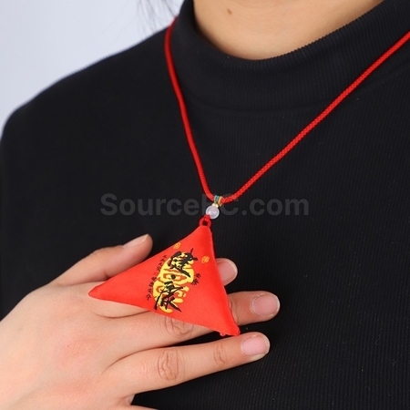 Customization Triangular Safety Blessing Pouch Promotional Products