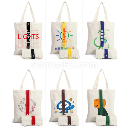 Customization Foldable Canvas Bag Promotional Products