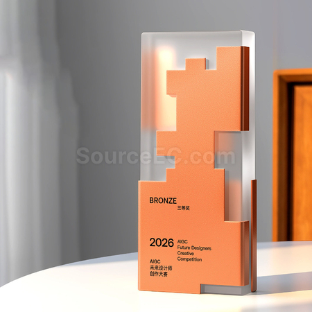 Customization Crystal Metal Trophy Promotional Products