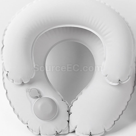 Customization Double-layer inflatable U-shaped pillow Promotional Products