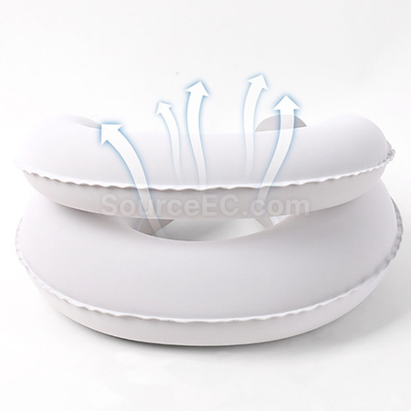Customization Double-layer inflatable U-shaped pillow Promotional Products