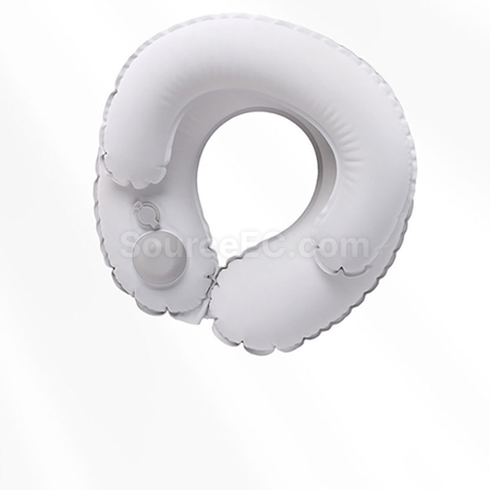 Customization Double-layer inflatable U-shaped pillow Promotional Products