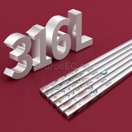 Customization Chinese-style 316 Stainless Steel Chopsticks Promotional Products