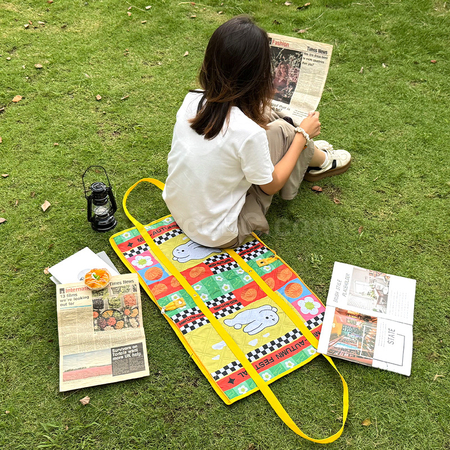 Customization Multifunctional Tote Bag Picnic Mat Promotional Products