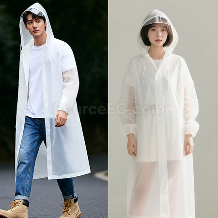 Customization EVA Raincoat With Brim Promotional Products