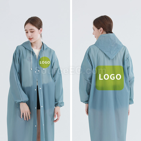 Customization EVA Raincoat With Brim Promotional Products