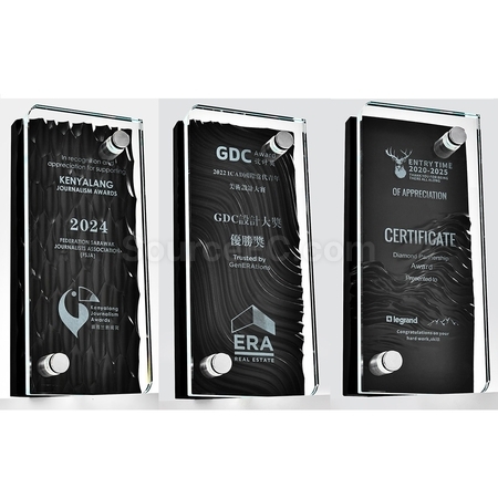 Customization Wood Crystal Trophy Promotional Products