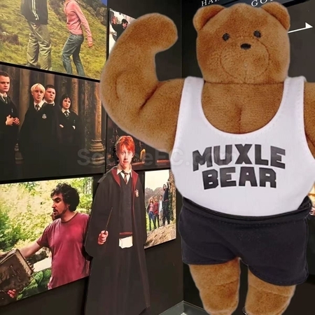 Customization Muscular bear doll keychain pendant Promotional Products