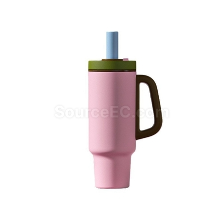 Customization Stainless steel ceramic straw tumbler Promotional Products