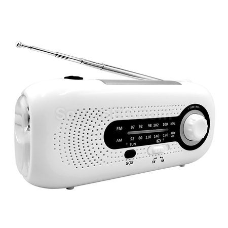 Customization SOS Disaster Prevention Emergency Flashlight Radio Promotional Products
