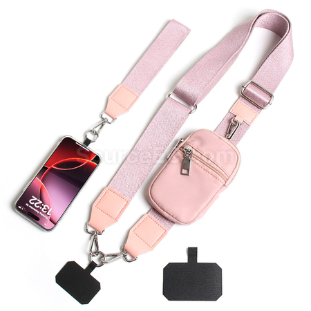 Customization Twill Braided Detachable Phone Wrist Strap/Back Strap Lanyard Promotional Products