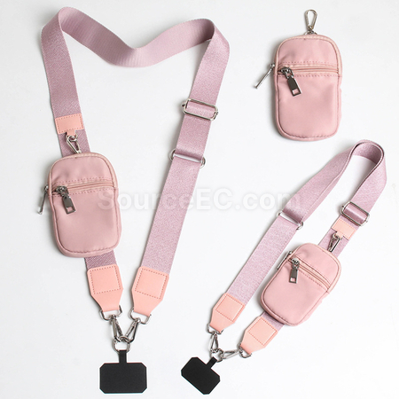 Customization Twill Braided Detachable Phone Wrist Strap/Back Strap Lanyard Promotional Products