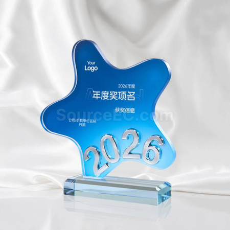 Customization 2026 Crystal Award Promotional Products