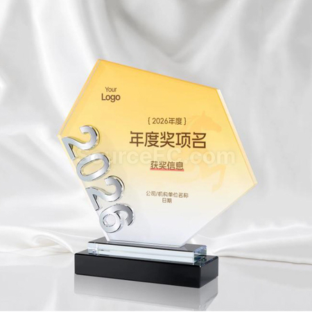 Customization 2026 Crystal Award Promotional Products