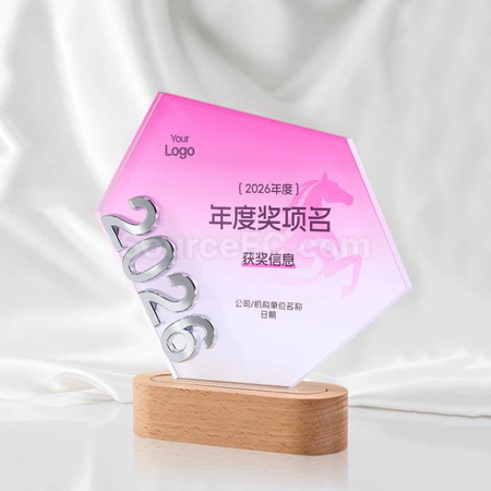 Customization 2026 Crystal Award Promotional Products