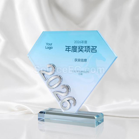 Customization 2026 Crystal Award Promotional Products