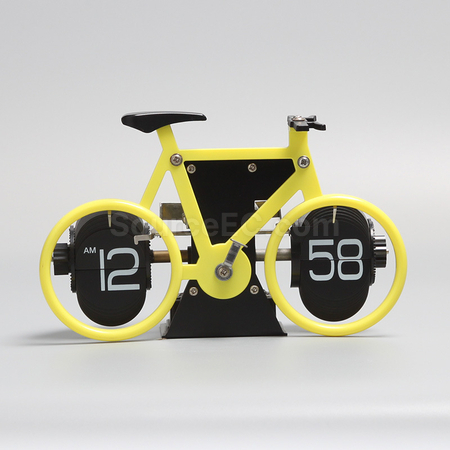 Customization Retro European Bicycle-shaped Flip Clock Promotional Products