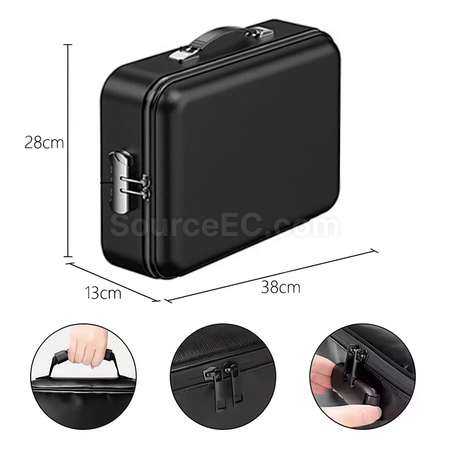 Customization Lockable Fireproof & Waterproof Document Box Promotional Products
