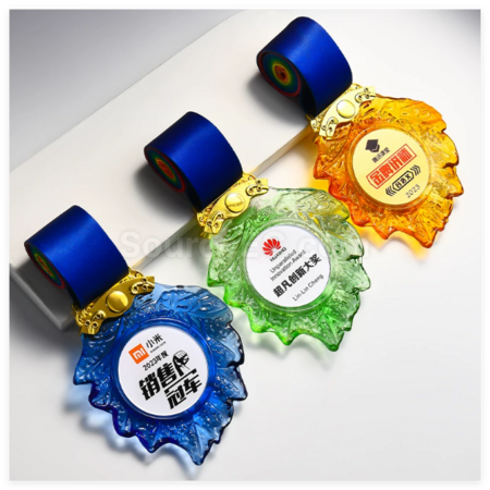 Customization Glass Medals Promotional Products