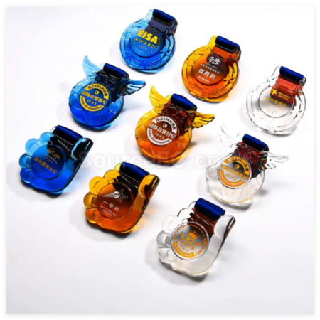 Customization Glass Medals Promotional Products