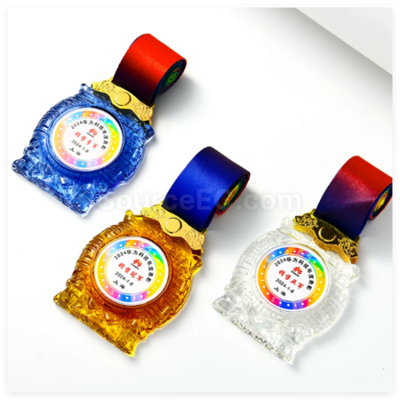 Customization Glass Medals Promotional Products