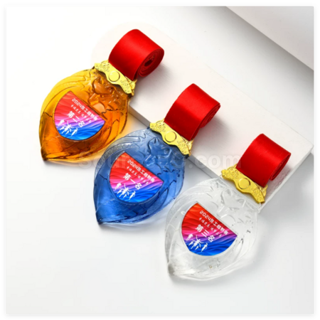 Customization Glass Medals Promotional Products