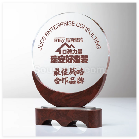 Customization Crystal Marble Trophy Promotional Products