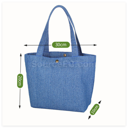 Customization Denim Tote Bag Promotional Products