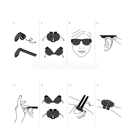 Customization Snap Foldable Sunglasses Promotional Products