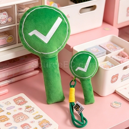 Customization Fluffy Doll Pendant of Right-Wrong Sign Promotional Products