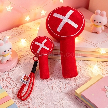 Customization Fluffy Doll Pendant of Right-Wrong Sign Promotional Products