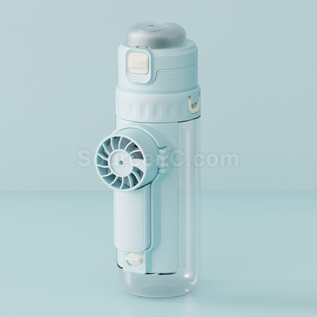Customization Cooling spray water bottle fan Promotional Products