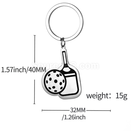 Customization Pickball Keychain Promotional Products