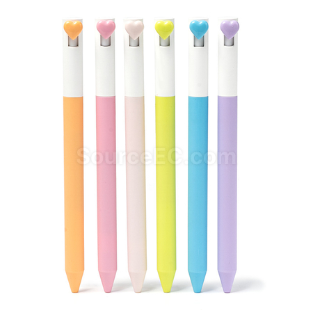 Customization Low-center-of-gravity heart-themed neutral pen Promotional Products