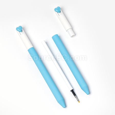 Customization Low-center-of-gravity heart-themed neutral pen Promotional Products