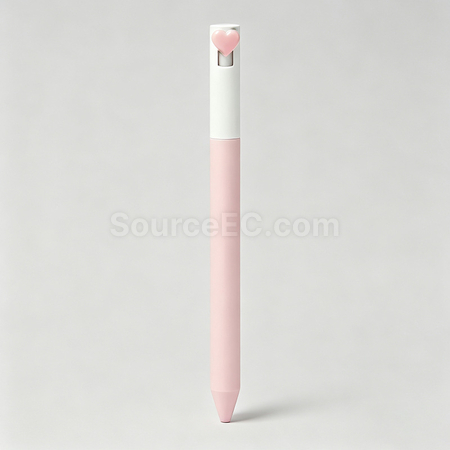 Customization Low-center-of-gravity heart-themed neutral pen Promotional Products