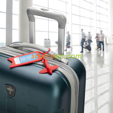 Customization Flying Plane Luggage Tag Promotional Products