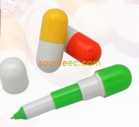 Customization Pill-shaped Ball Point Pen Promotional Products