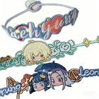 Embroidered bracelet