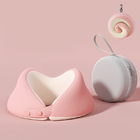 Foldable Storage Memory Cotton Neck Pillow