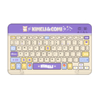 Wireless magnetic keyboard with color printing available