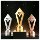 Creative Diamond Metal Trophy