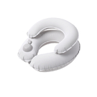 Double-layer inflatable U-shaped pillow